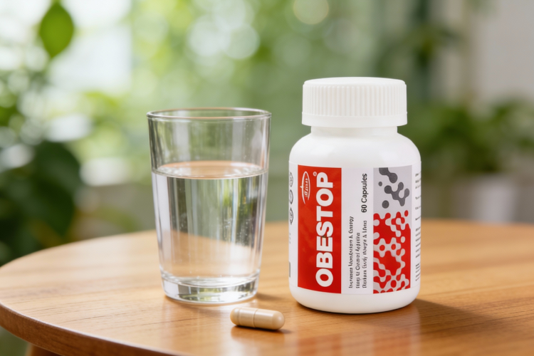 نحوه مصرف کپسول ابستاپ با یک لیوان آب